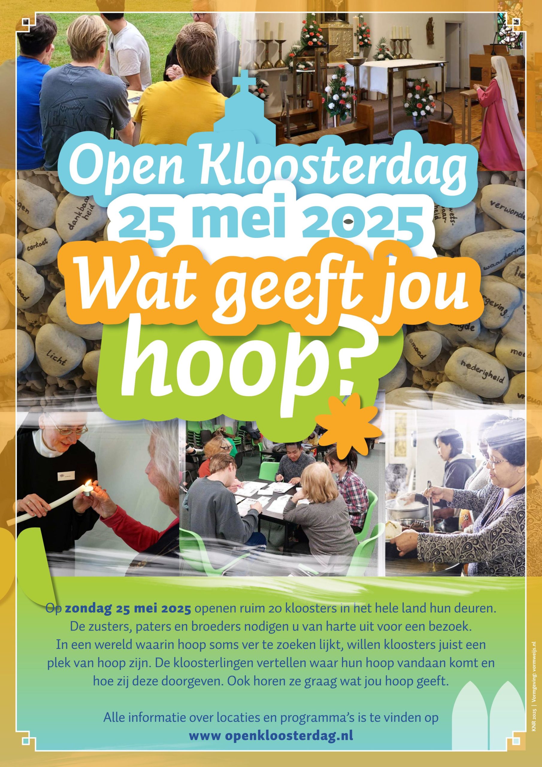Open Kloosterdag 25 mei 2025 Open Kloosterdag 25 mei 2025
