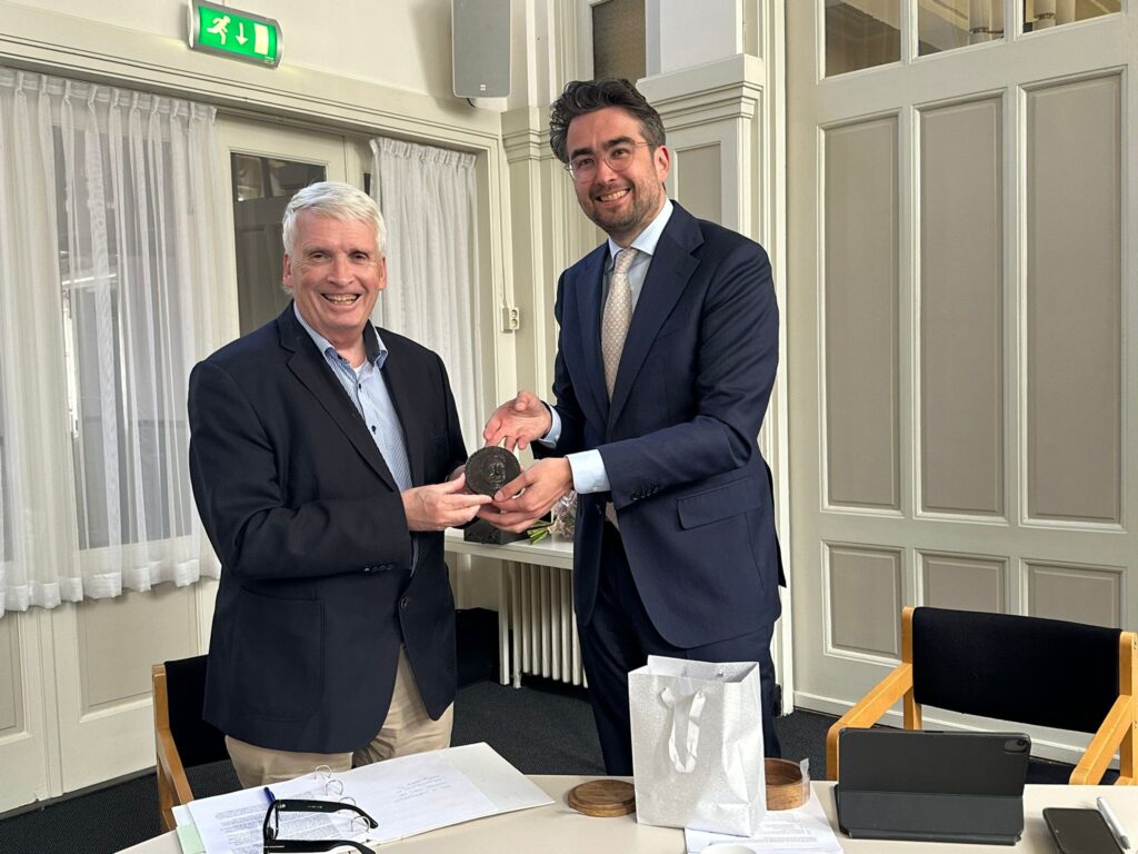 Poelspenning voor Douwe van der Werf