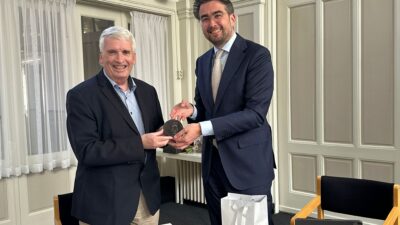 Poelspenning voor Douwe van der Werf